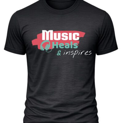 Music Heals Tee — Inspirational Music Lover T-Shirt