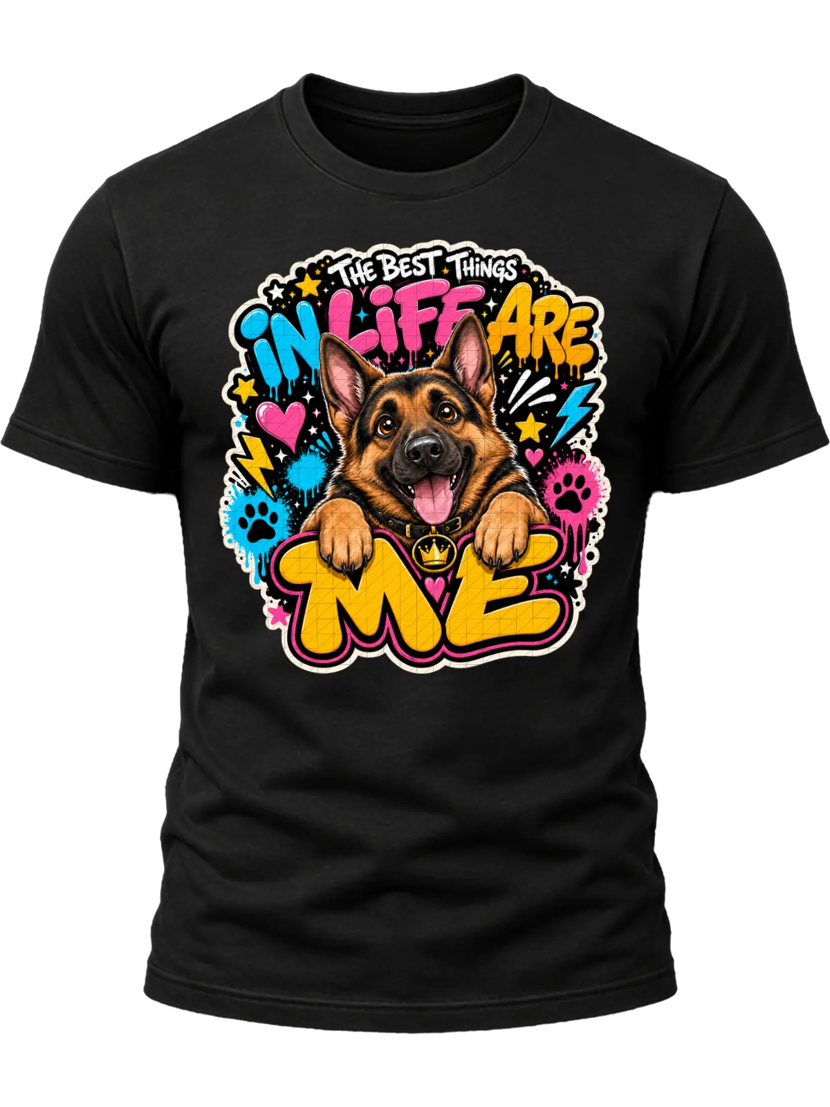 The Best Things in Life Are Me German Shepherd Shirt