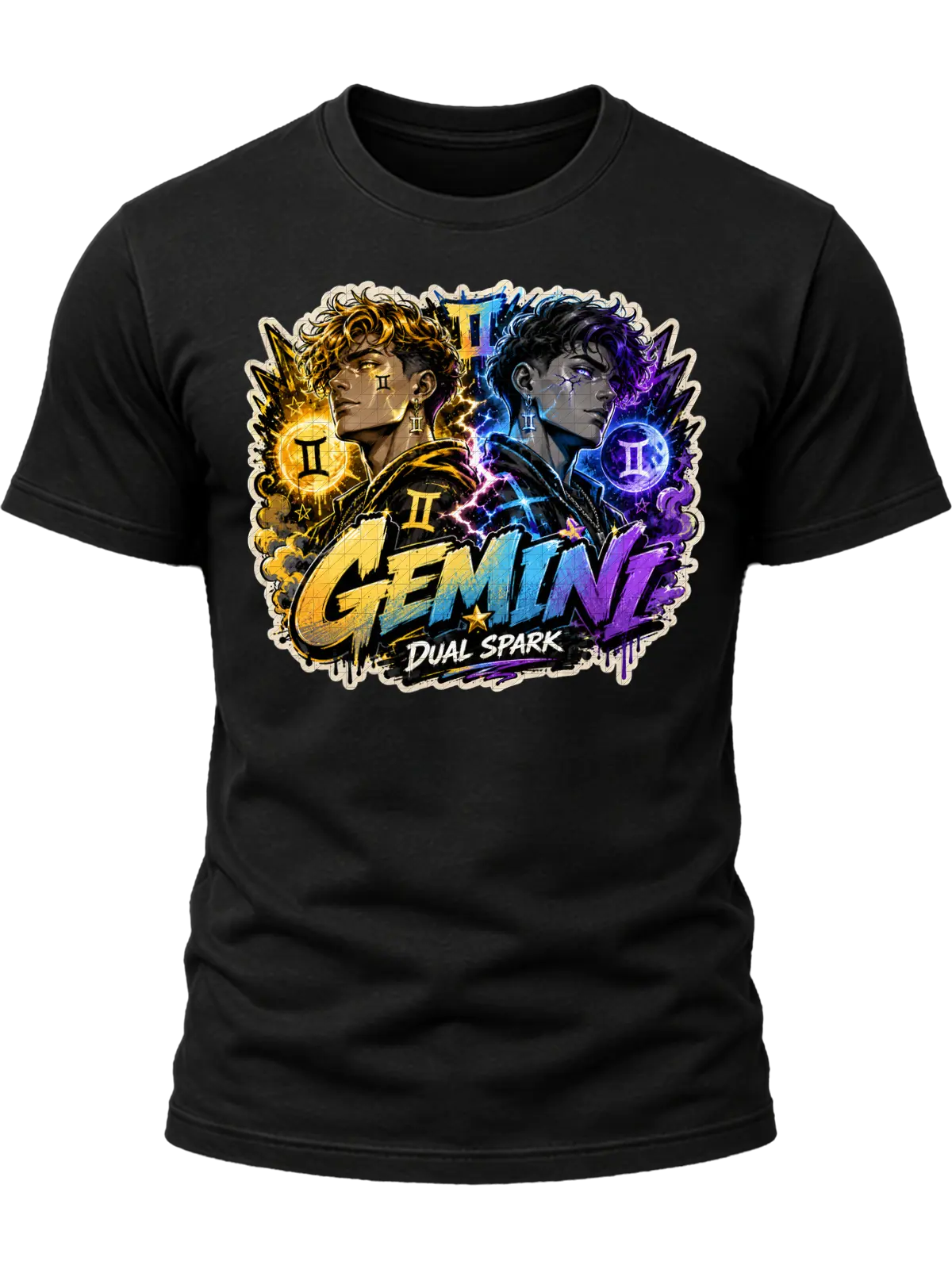 Gemini Dual Spark Zodiac Shirt