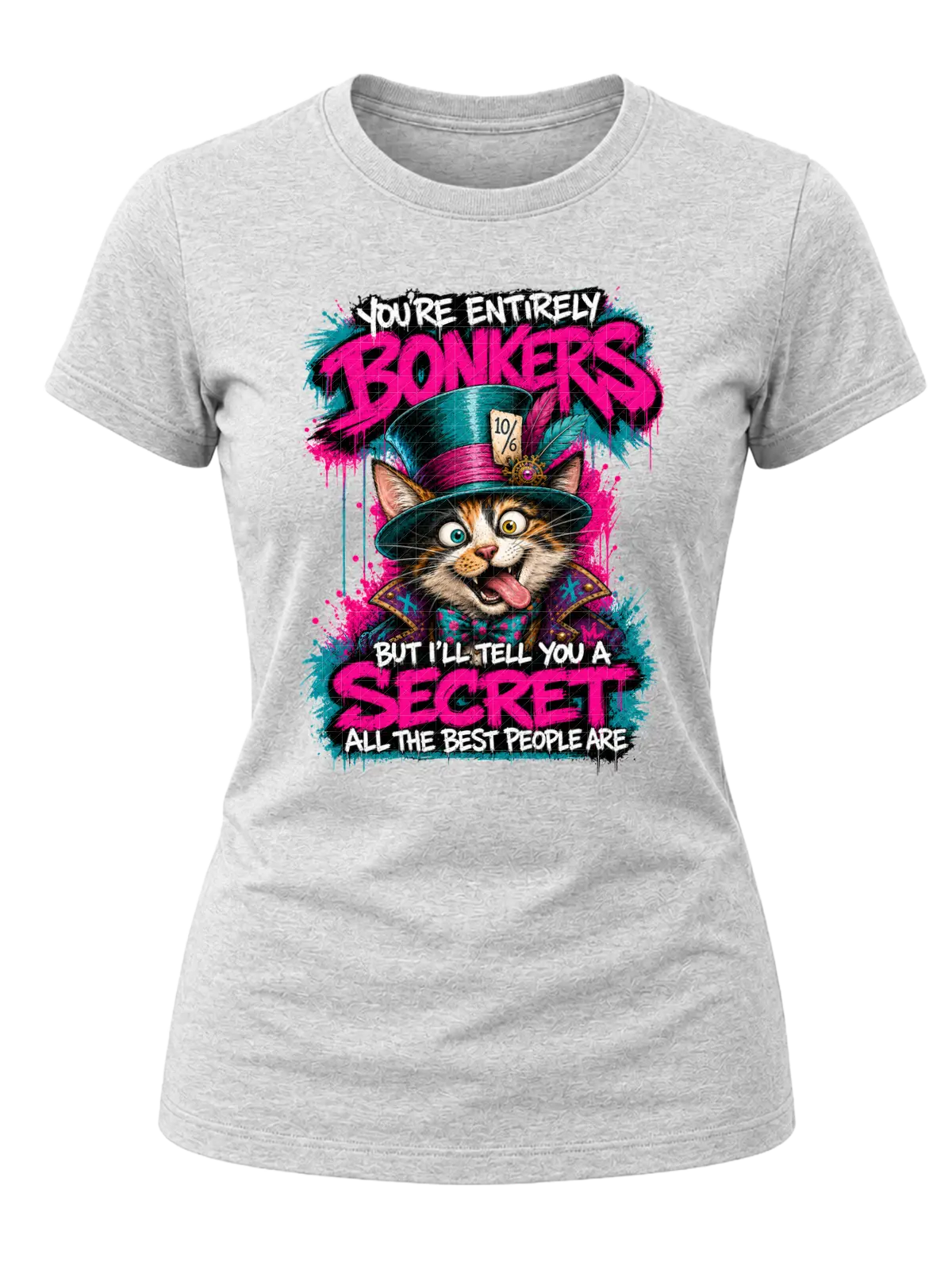 You're Entirely Bonkers Calico Cat Shirt