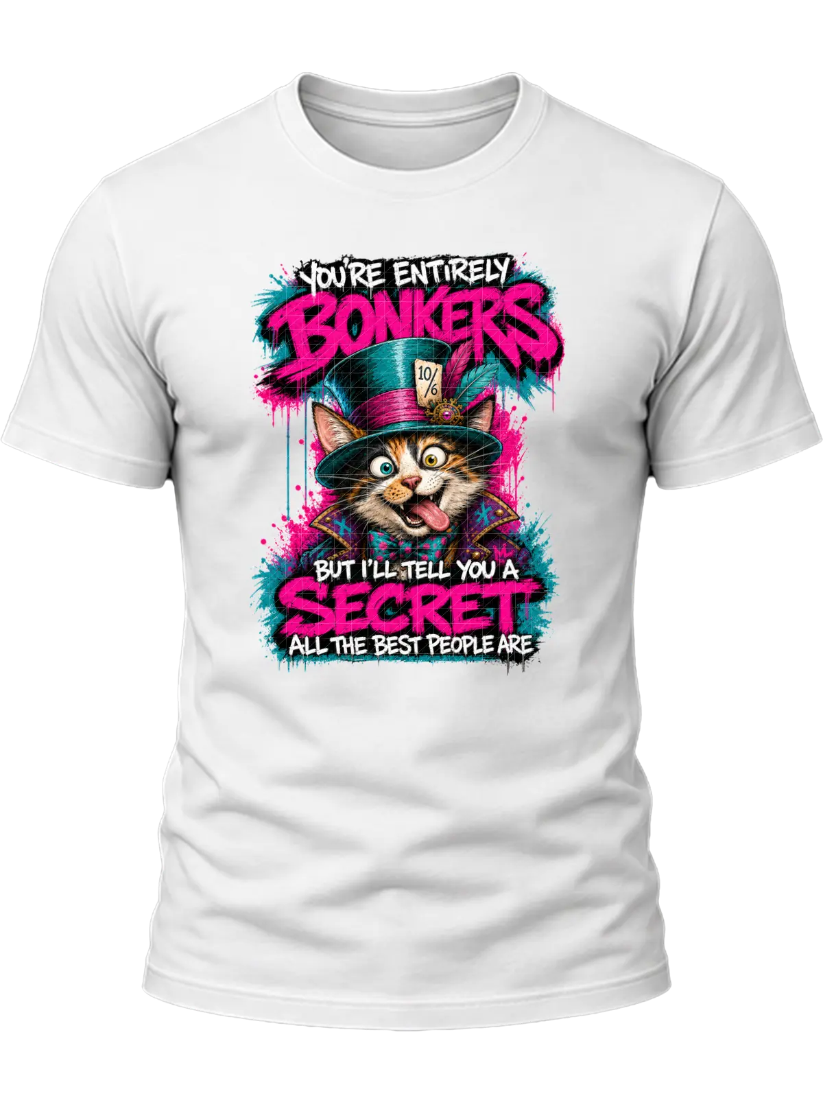 You're Entirely Bonkers Calico Cat Shirt