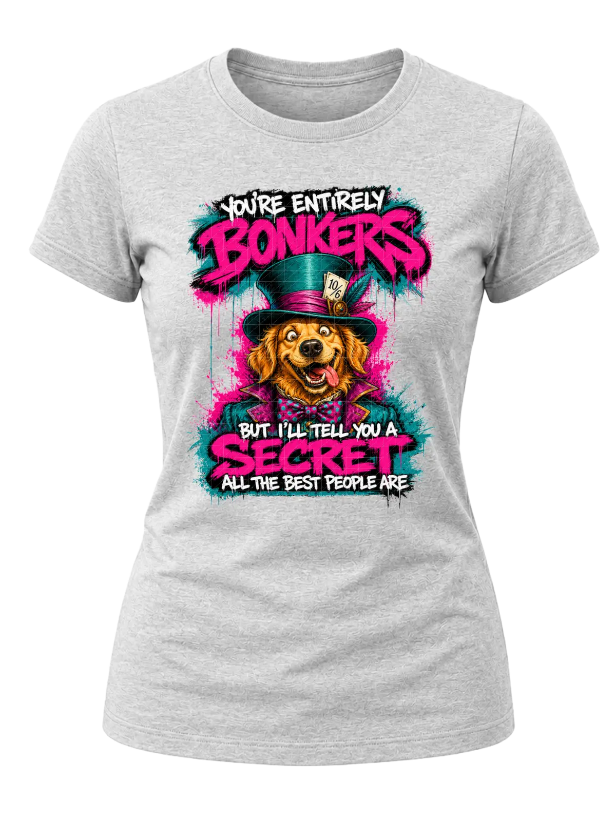 You're Entirely Bonkers Golden Retriever Shirt