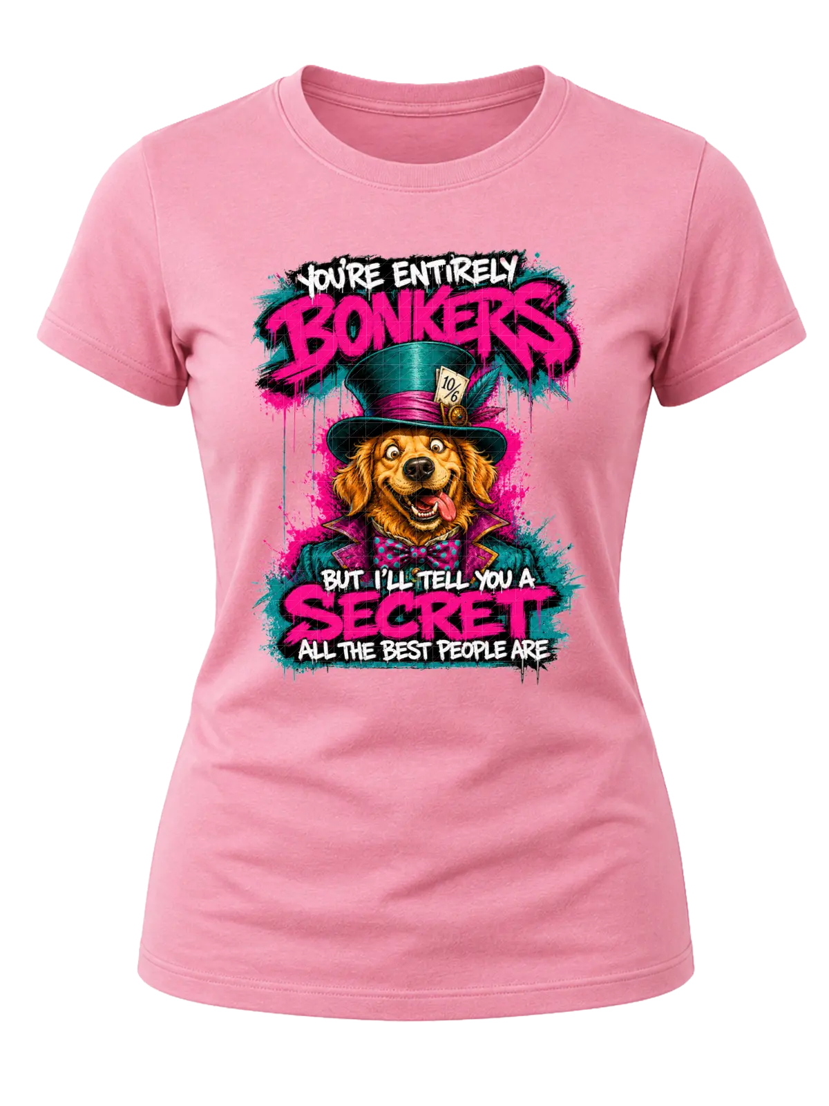 You're Entirely Bonkers Golden Retriever Shirt