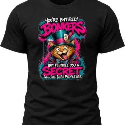 You're Entirely Bonkers Orange Tabby Cat Shirt