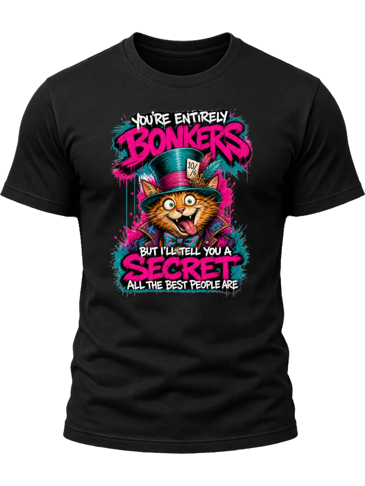 You’re Entirely Bonkers Orange Tabby Cat Shirt You’re Entirely Bonkers Orange Tabby Cat Shirt