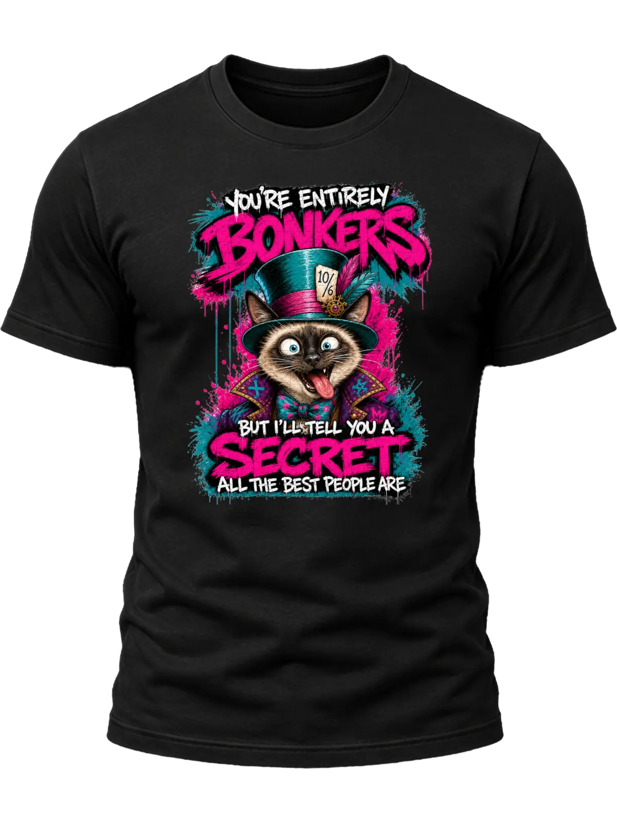 You’re Entirely Bonkers Siamese Cat Shirt You’re Entirely Bonkers Siamese Cat Shirt