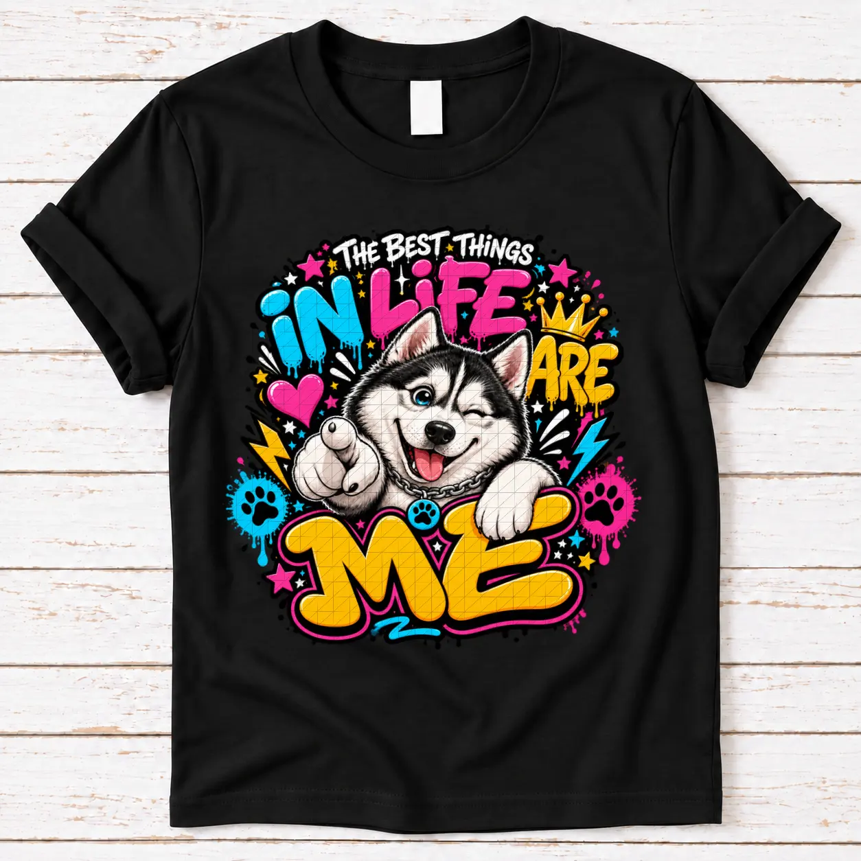 The Best Things In Life Are Me — Husky The Best Things In Life Are Me — Husky