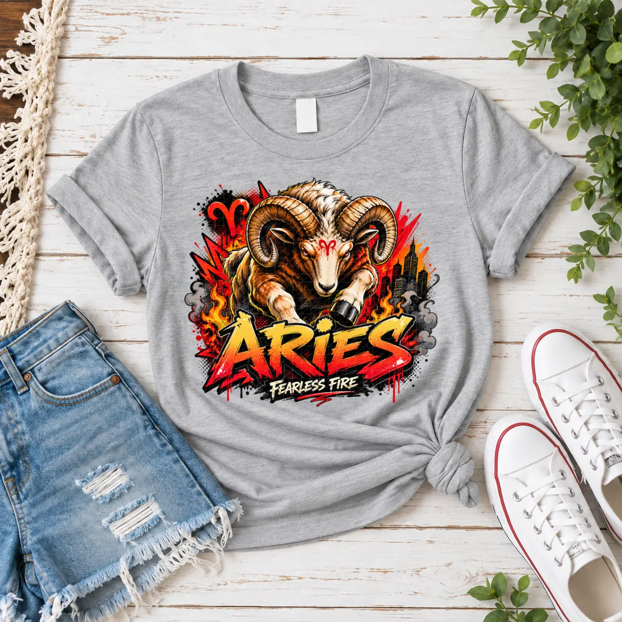 Aries Fearless Fire Zodiac Shirt Aries Fearless Fire Zodiac Shirt