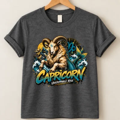Capricorn Unstoppable Rise Zodiac Shirt