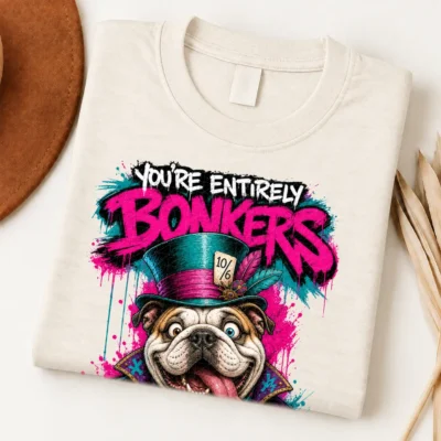 You're Entirely Bonkers Bulldog Shirt
