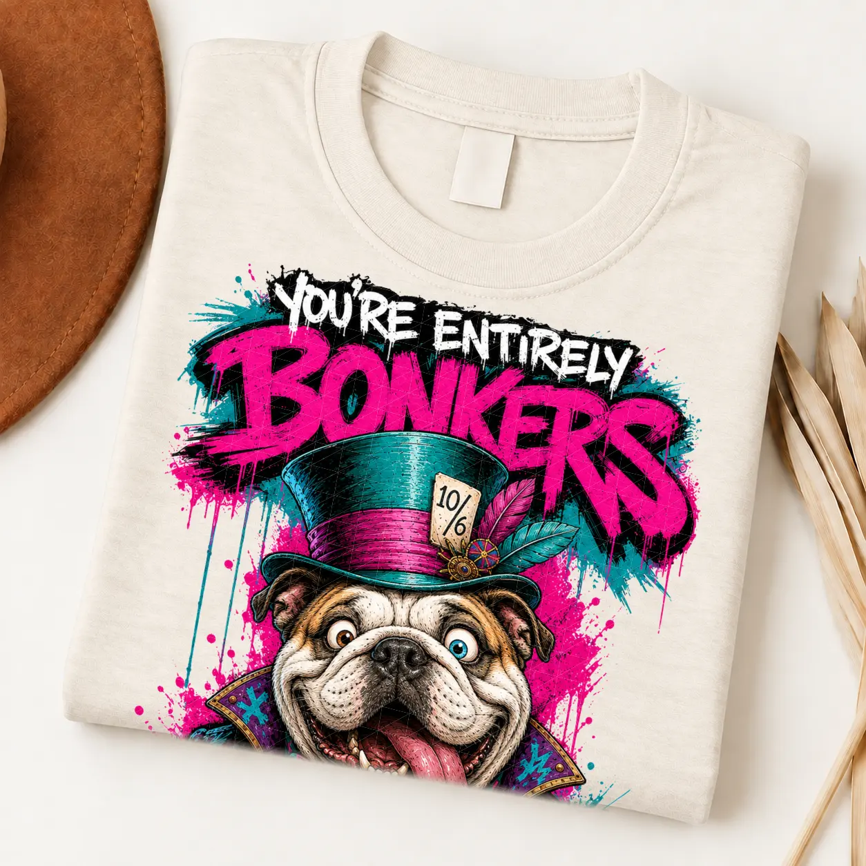 You're Entirely Bonkers Bulldog Shirt