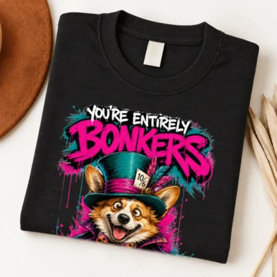 You're Entirely Bonkers Corgi Shirt
